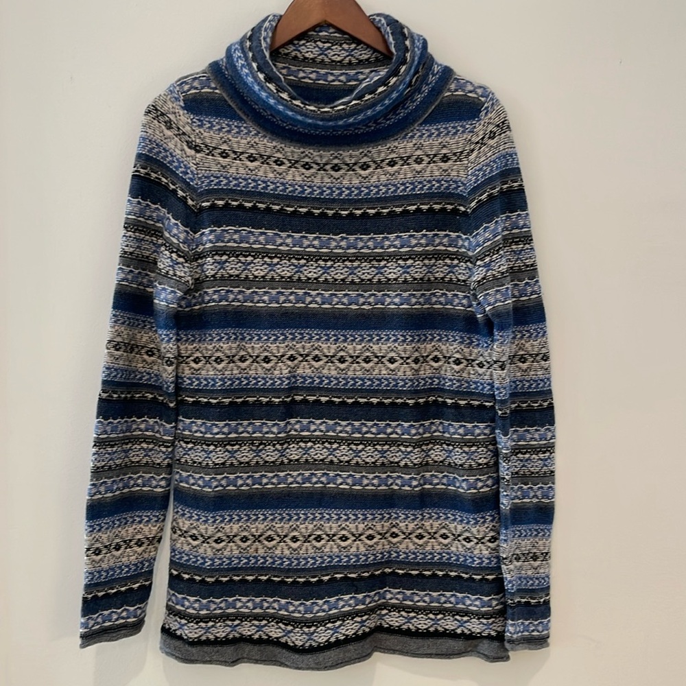 Velvet by Graham & Spencer Wool Silk Western Vibe Sweater